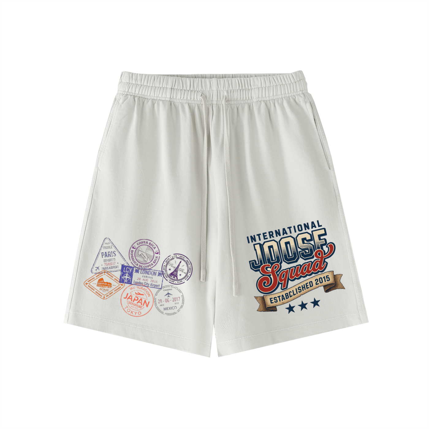 Vintage Wash Cotton Shorts
