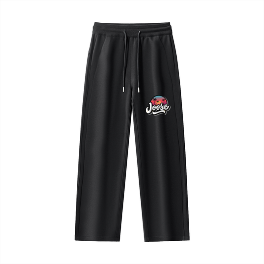 Essential Drawstring Straight-Leg Sweatpants