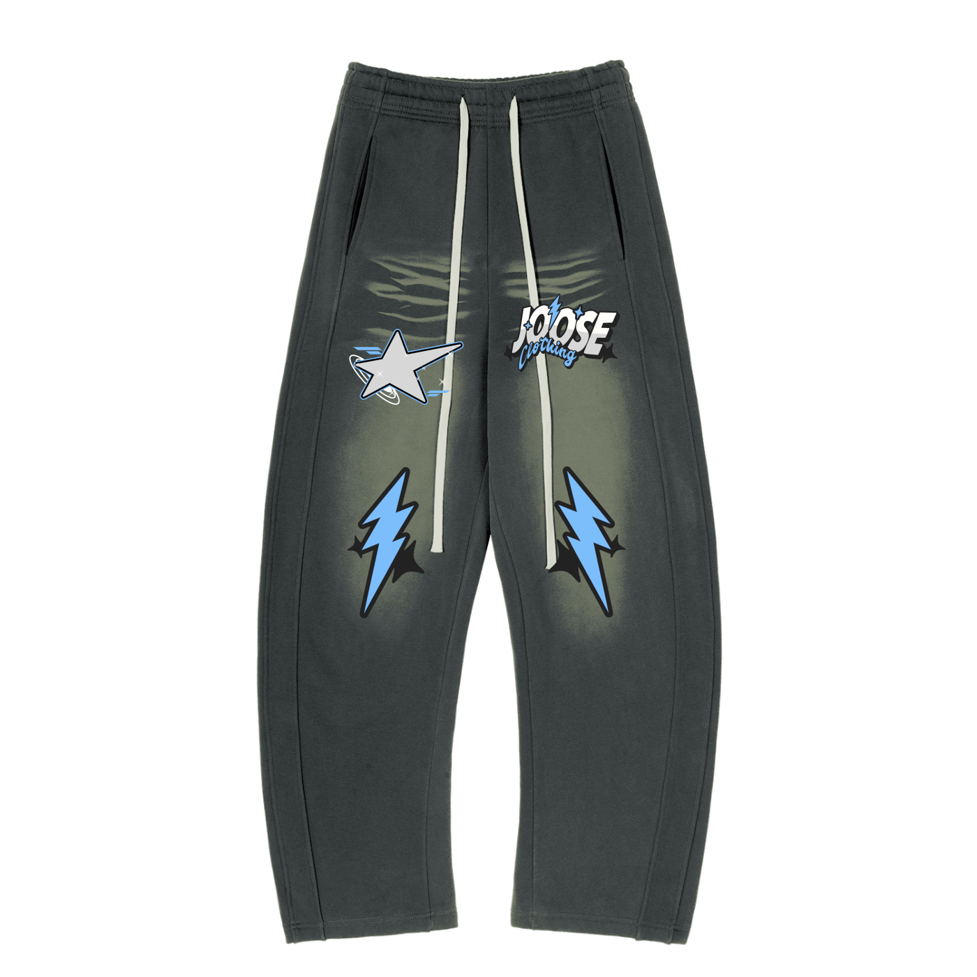 Sunfade Curved Blade Fleece Sweatpants