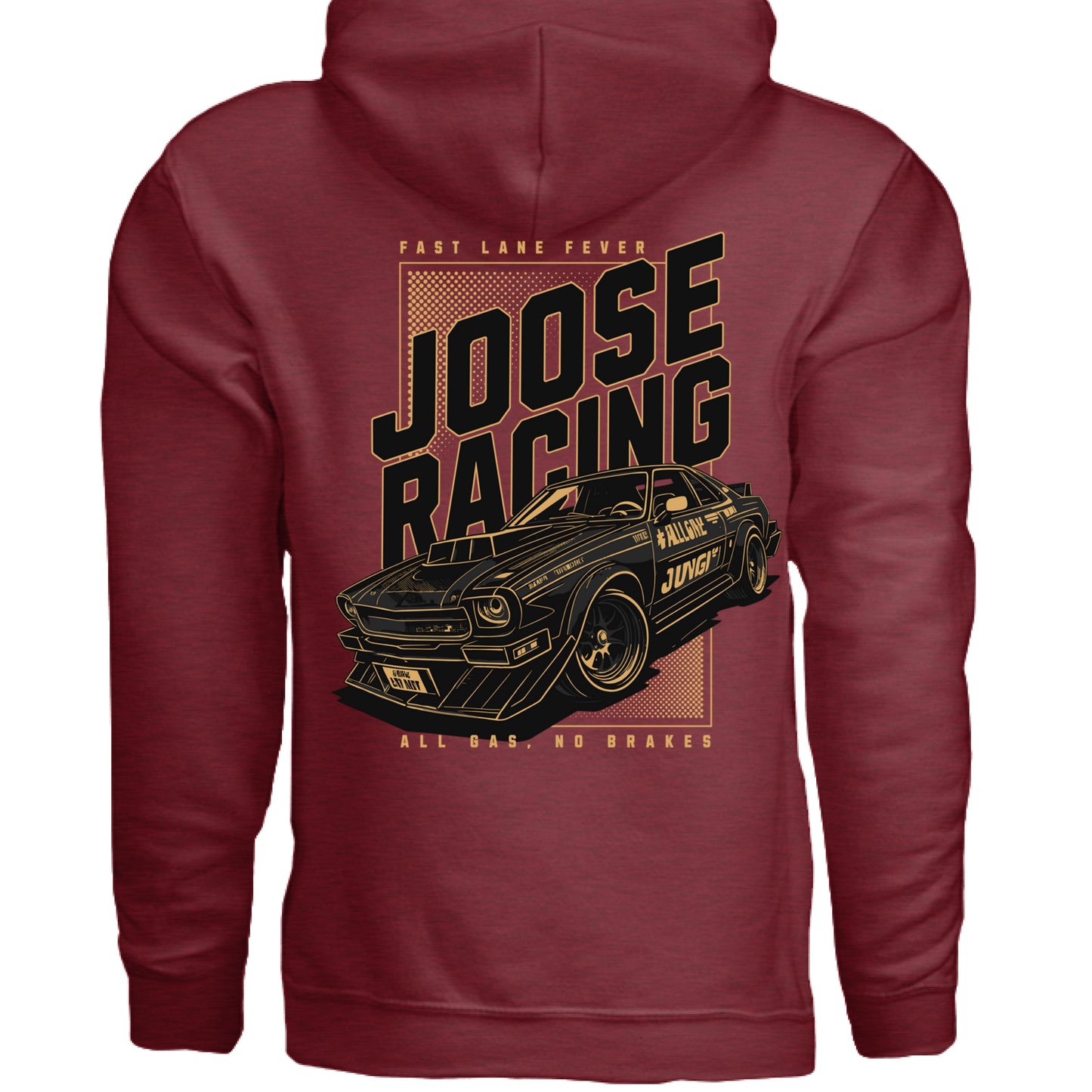 ANTIQUE CHERRY RED - BACK