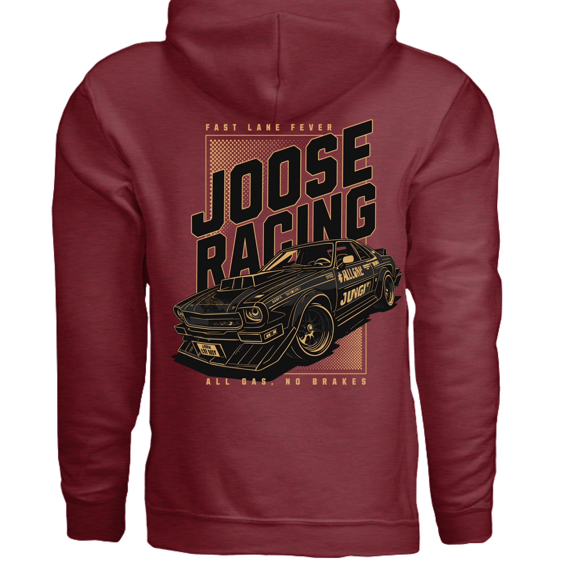 ANTIQUE CHERRY RED - BACK